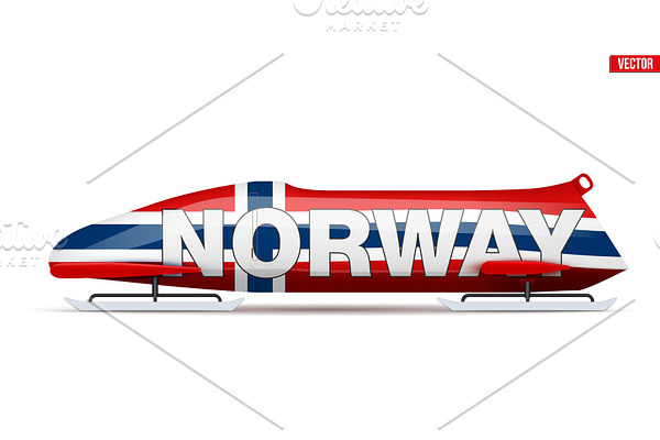 Norway Bob for Bobsleigh sport