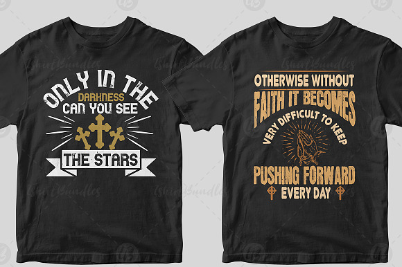 50 Editable Christian Tshirt Design in Illustrations - product preview 12