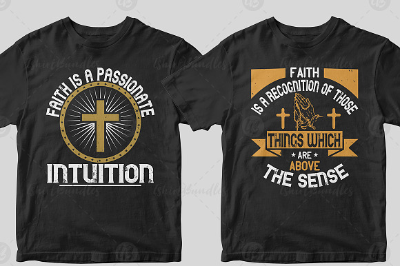 50 Editable Christian Tshirt Design in Illustrations - product preview 21