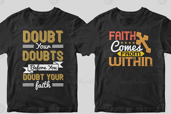 50 Editable Christian Tshirt Design in Illustrations - product preview 25