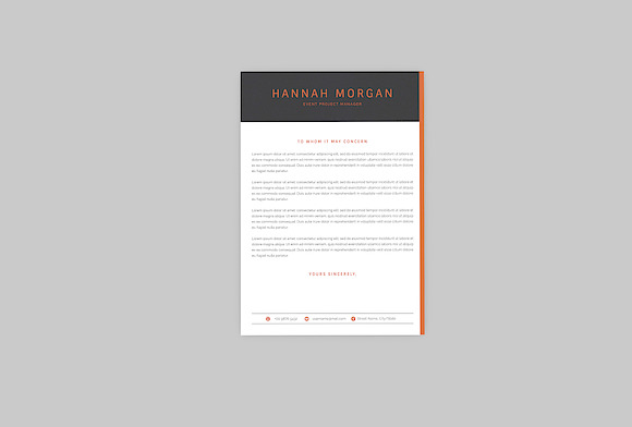 Event Project Resume Designer in Resume Templates - product preview 1