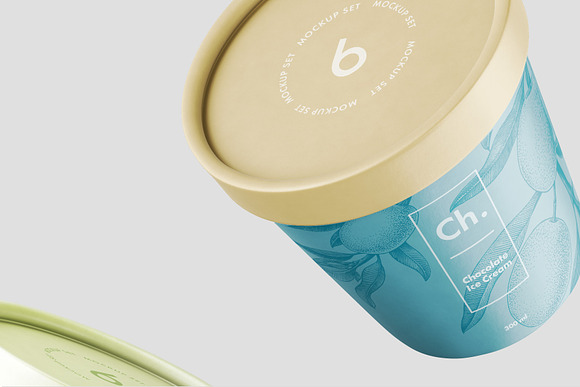 Ice Cream Packaging Mockup Bundle in Product Mockups - product preview 6