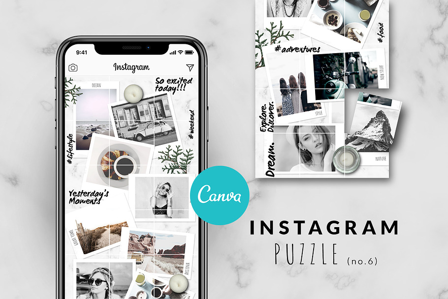 CANVA | Instagram PUZZLE-Instant Pic