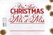 Our First Christmas as Mr and Mrs