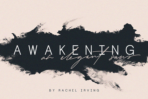 Awakening | Sans Serif Font