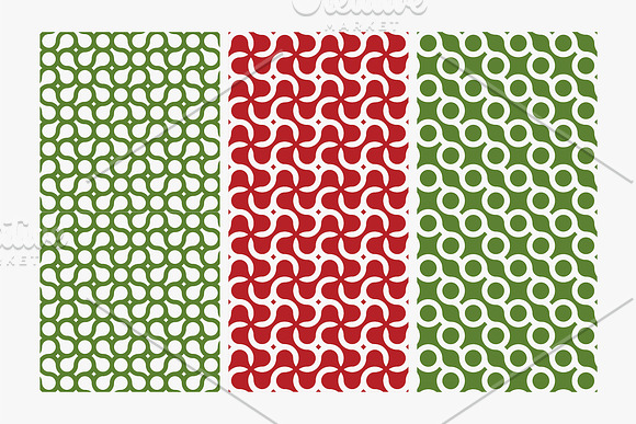Color seamless geometric patterns in Patterns - product preview 7