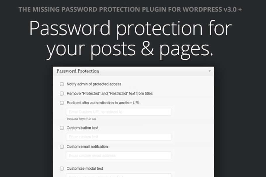 Tessera - post & page privacy plugin in Photoshop Plugins - product preview 8
