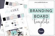 Branding Board Template Canva