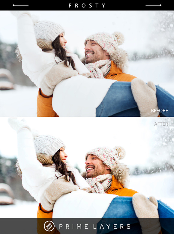 10 Snowy Lightroom Presets in Add-Ons - product preview 6