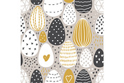 Cute Scandinavian Easter Eggs
