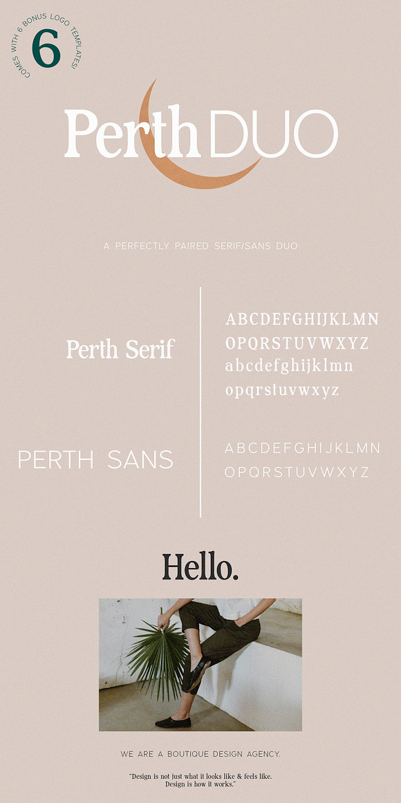 Perth Serif & Sans Duo in Serif Fonts - product preview 14