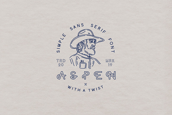 Aspen Font in Sans-Serif Fonts - product preview 2