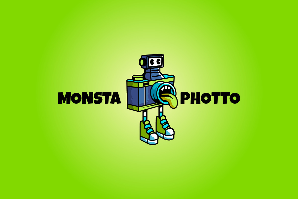 monsta photo - Mascot & Esport Logo in Logo Templates - product preview 8