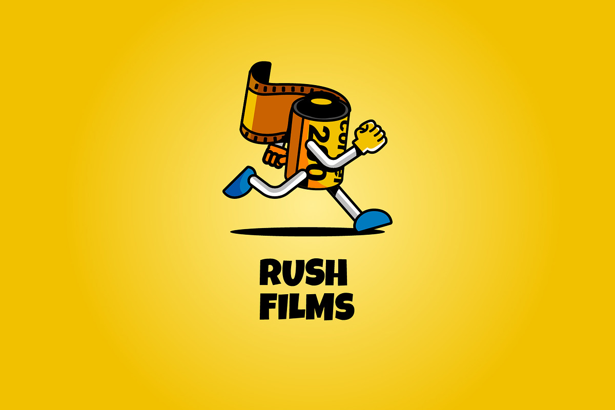 rush films - Mascot & Esport Logo in Logo Templates - product preview 8