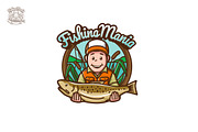 FishingMania - Mascot & Esport Logo