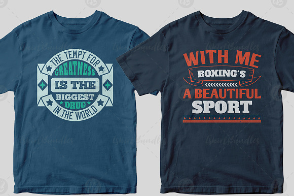 50 Editable Boxing Tshirt Design in Illustrations - product preview 5