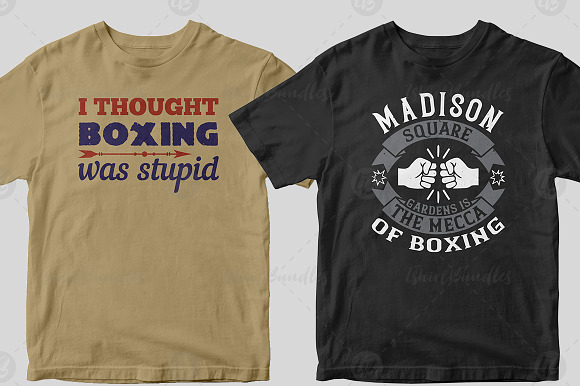 50 Editable Boxing Tshirt Design in Illustrations - product preview 6