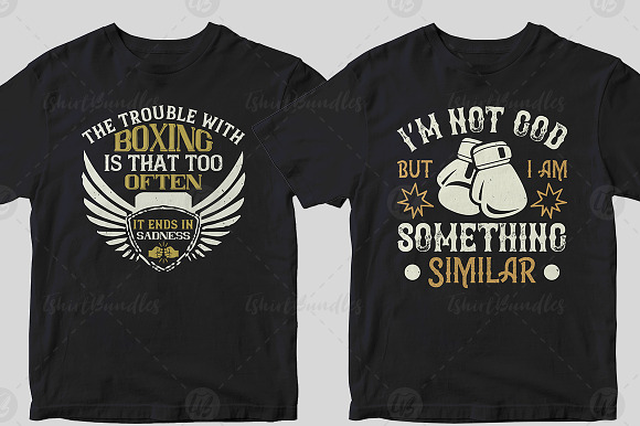 50 Editable Boxing Tshirt Design in Illustrations - product preview 10