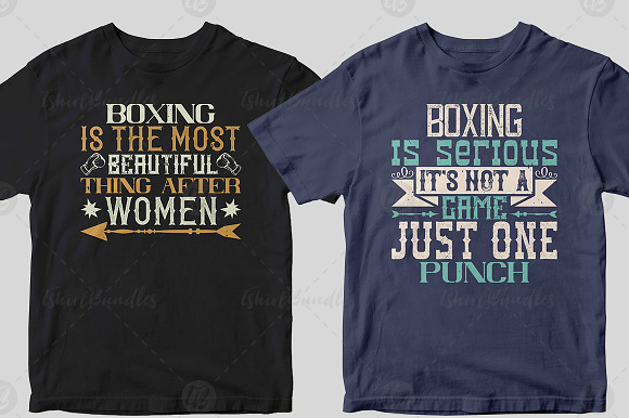50 Editable Boxing Tshirt Design in Illustrations - product preview 16