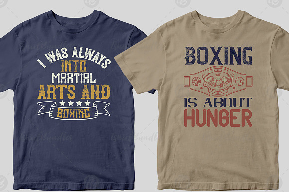 50 Editable Boxing Tshirt Design in Illustrations - product preview 25