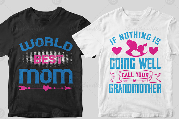 50 Editable MOM T-Shirt deisgn in Illustrations - product preview 3