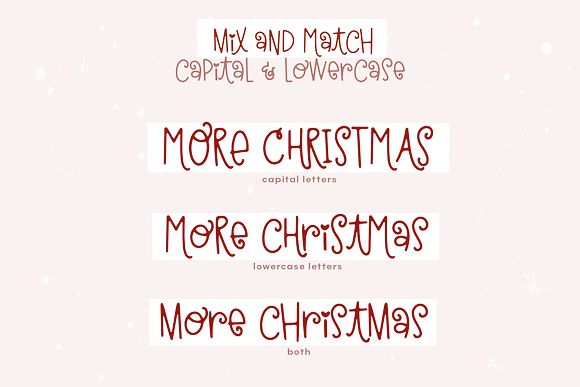 Christmas Kisses | Fun Holiday Font in Display Fonts - product preview 5