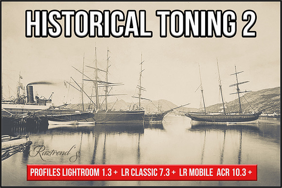 Historical Toning II Profiles LR&ACR in Photoshop Plugins - product preview 6