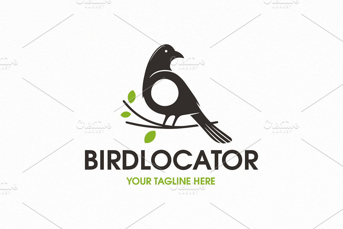 Bird Locator Logo Template in Logo Templates - product preview 8