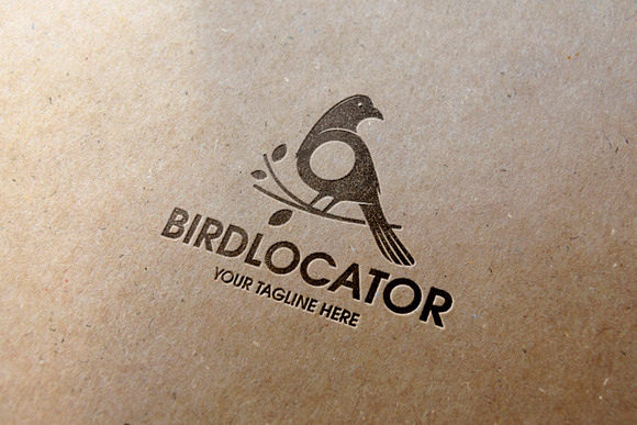 Bird Locator Logo Template in Logo Templates - product preview 1