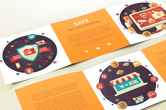 Flat Design Business Illustrations in Web Elements - product preview 3