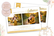 PSD Photo Session Card Template #8