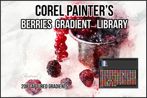 Corel Painter Berries Gradients in Add-Ons - product preview 6