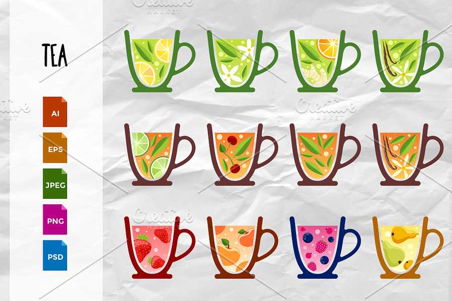 Tea in Illustrations - product preview 8