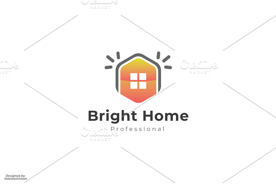 Bright Home Logo in Logo Templates - product preview 8