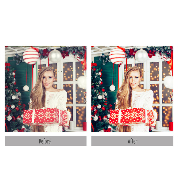 Christmas Lightroom Presets in Add-Ons - product preview 3