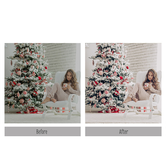 Christmas Lightroom Presets in Add-Ons - product preview 6