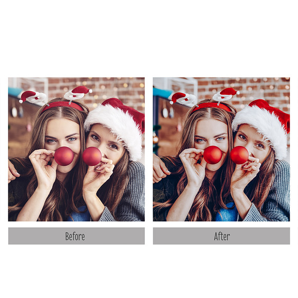 Christmas Lightroom Presets in Add-Ons - product preview 8