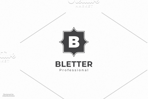 B Letter Logo in Logo Templates - product preview 3