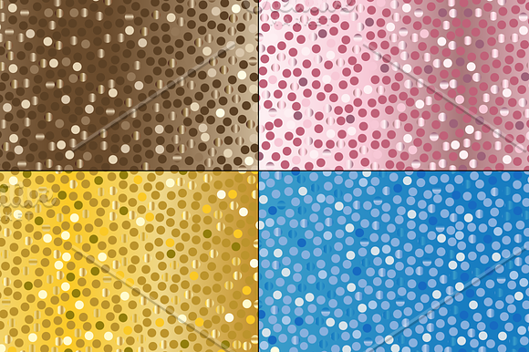 Seamless Dots Gradient Backgrounds in Textures - product preview 4