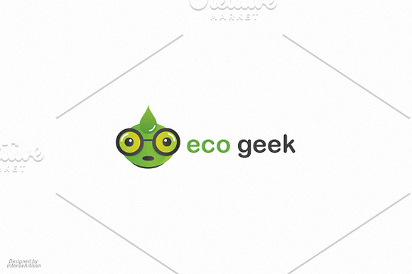 Eco Geek Logo in Logo Templates - product preview 1