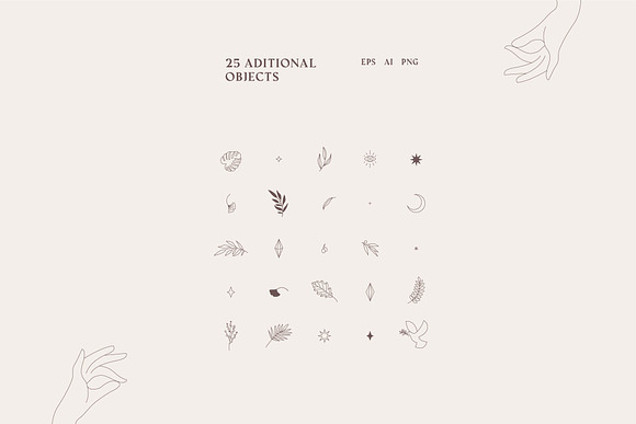 Hands and Symbols in Illustrations - product preview 5