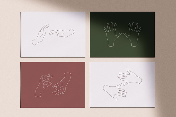 Hands and Symbols in Illustrations - product preview 6