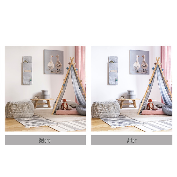 10 Bright Interior Lightroom Presets in Add-Ons - product preview 5