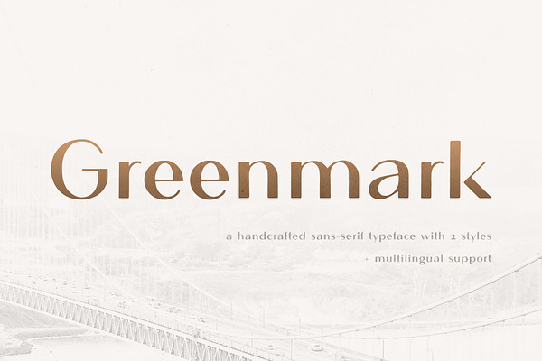 Greenmark - Hand Drawn Sans Serif