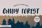 Chilly Forest // All Caps Textured
