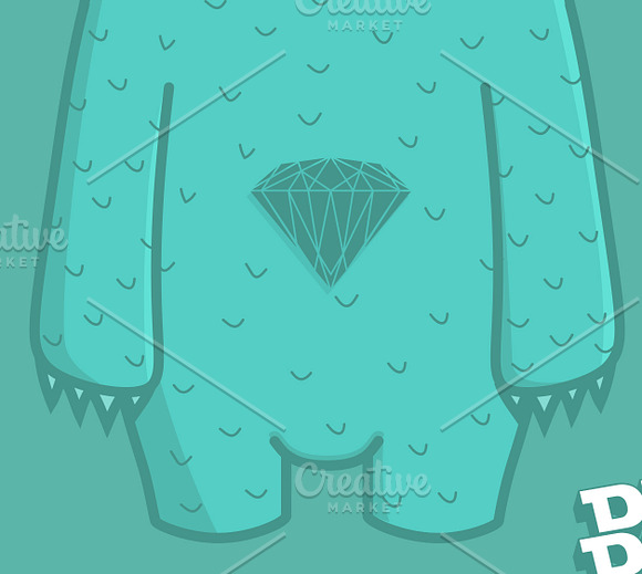 Diamond Bear in Illustrations - product preview 1