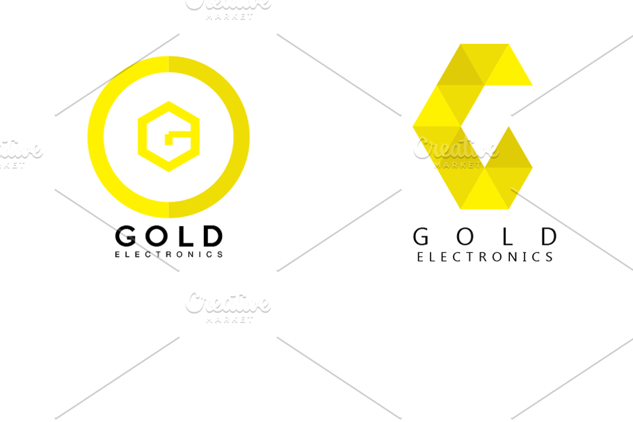 G letter logo design (2 in 1)