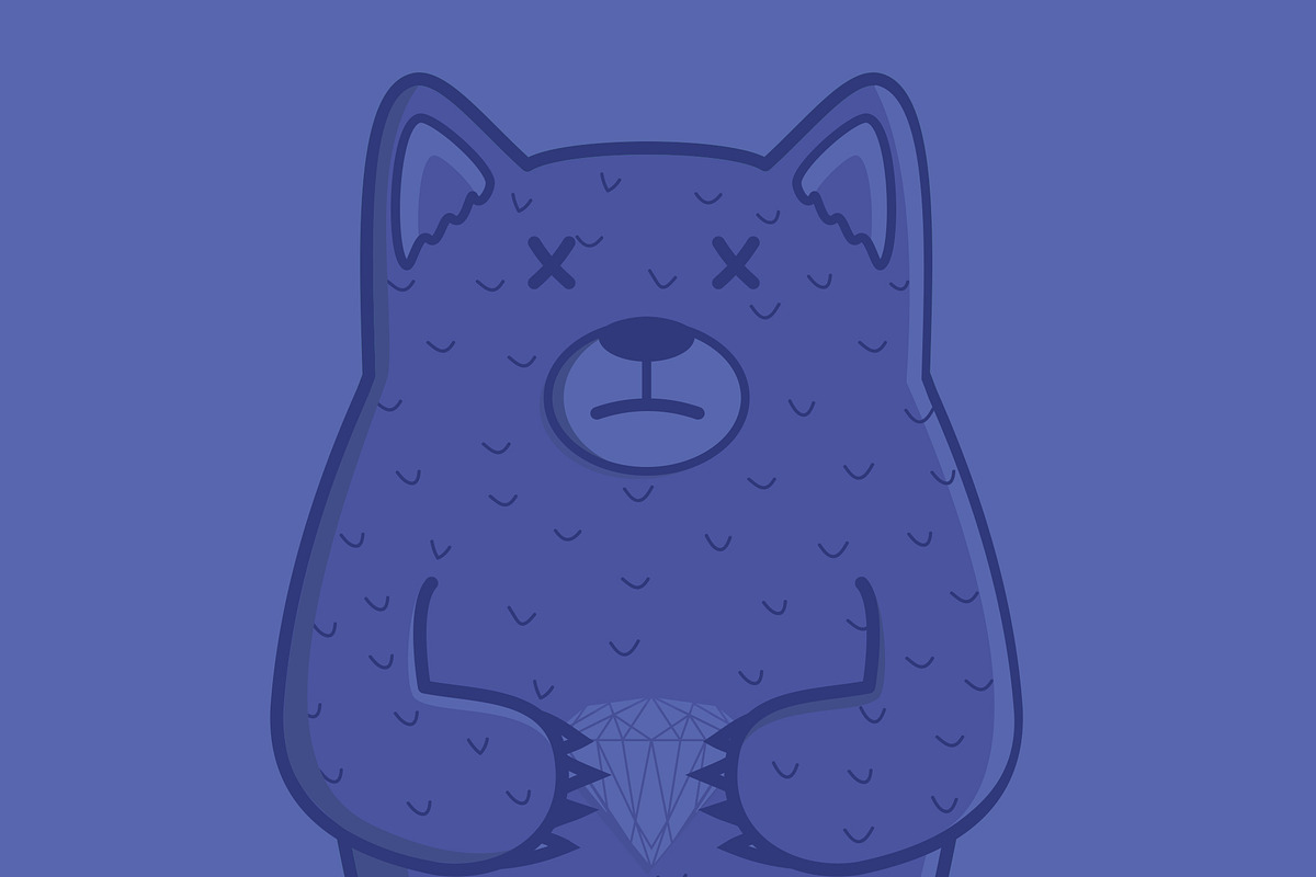 Diamond Bear II in Illustrations - product preview 8