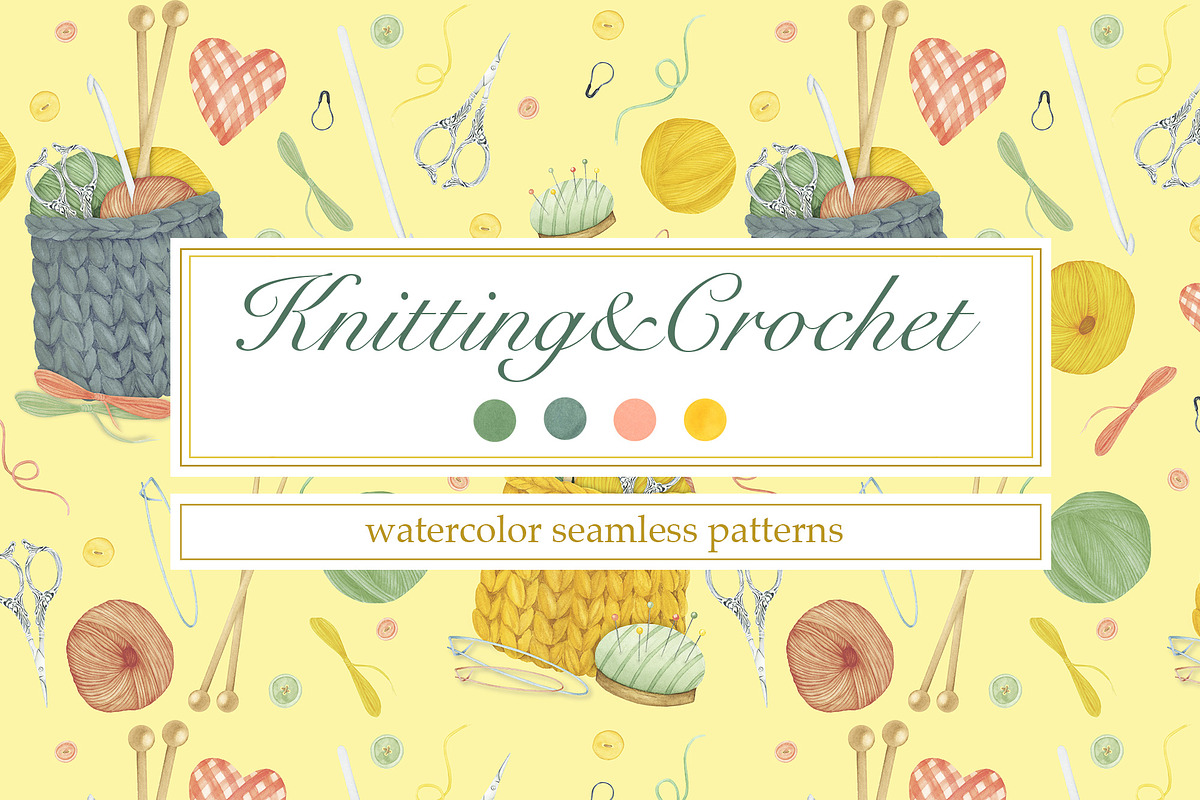 Knitting and Crochet Patterns in Patterns - product preview 8