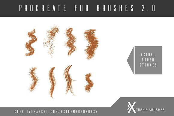 Procreate Fur Brushes 2.0 in Add-Ons - product preview 1